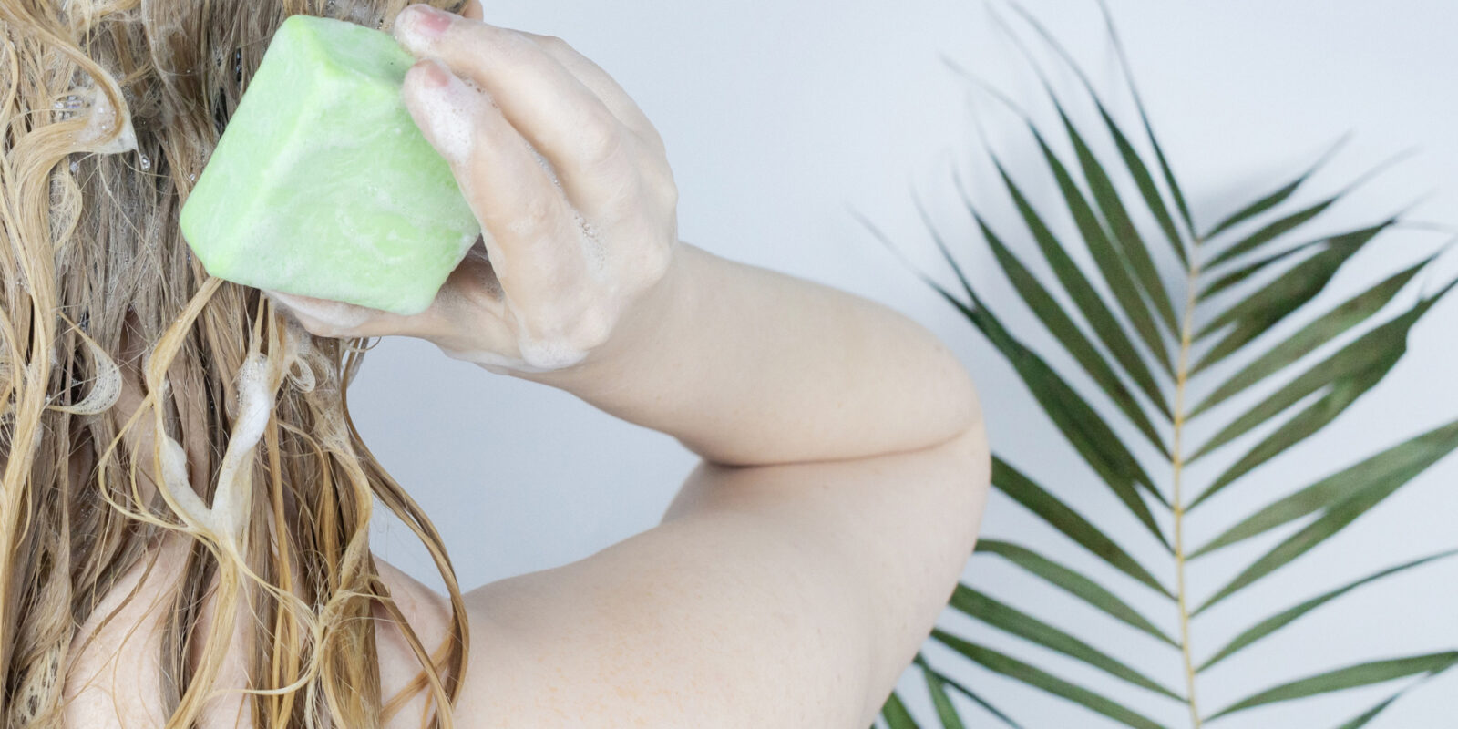 Nachhaltig und nützlich festes Shampoo und Haarseife