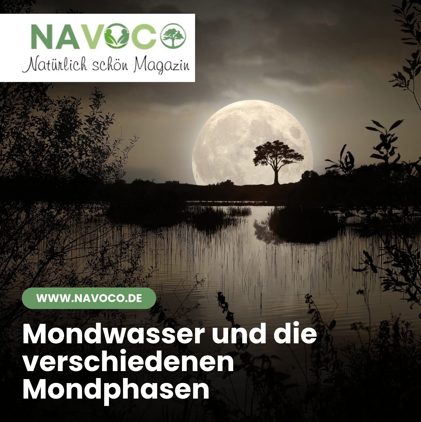 Mondwasser und die verschiedenen Mondphasen