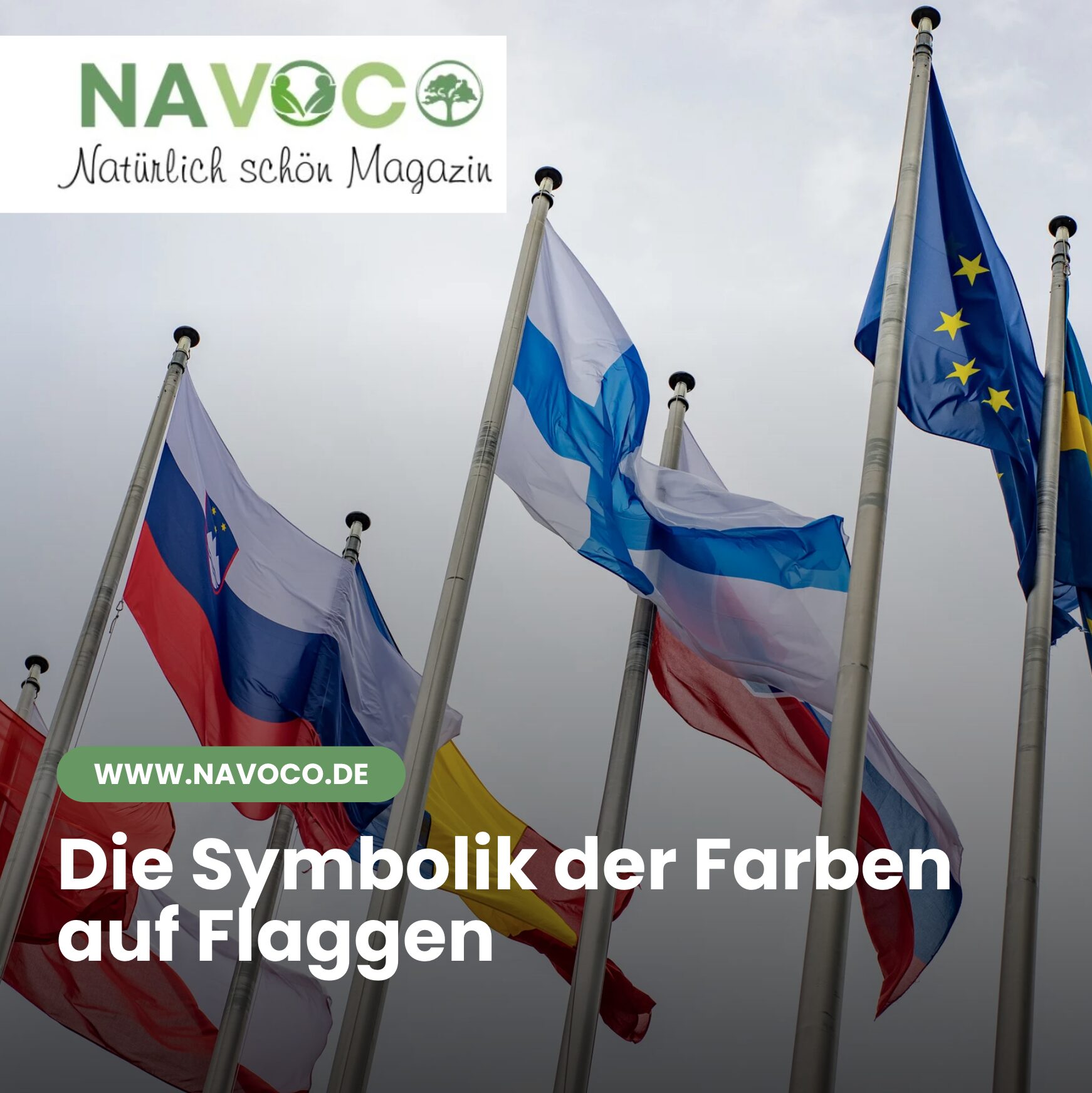 Die Symbolik der Farben auf Flaggen