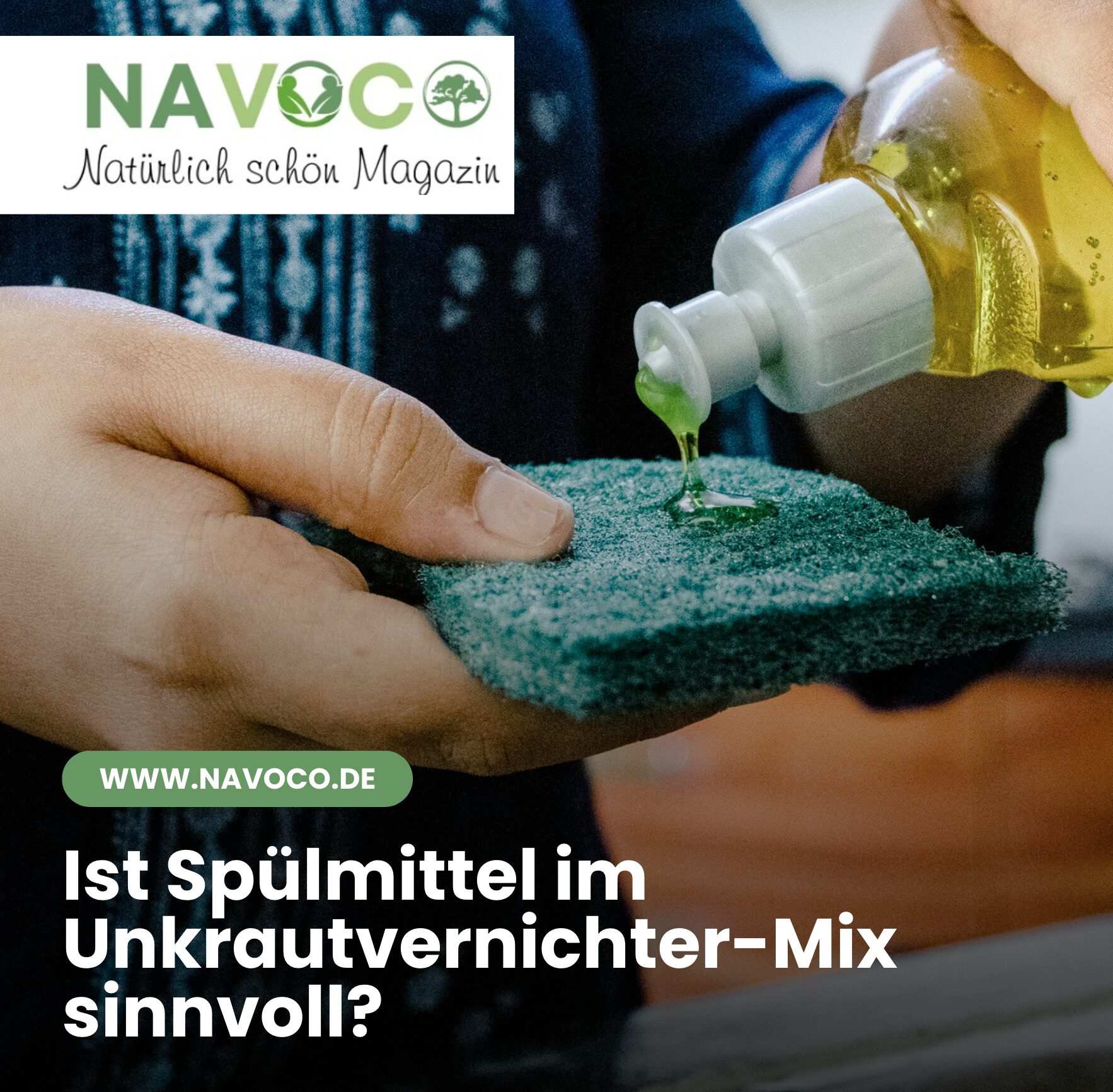 Ist Spülmittel im Unkrautvernichter-Mix sinnvoll?