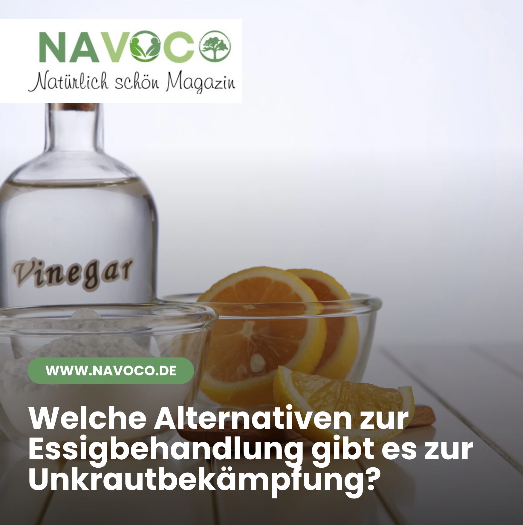 Welche Alternativen zur Essigbehandlung gibt es zur Unkrautbekämpfung?
