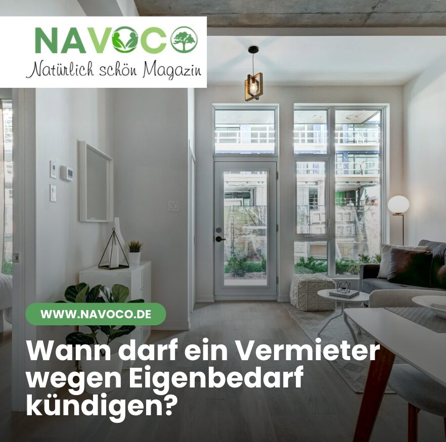 Wann darf ein Vermieter wegen Eigenbedarf kündigen?