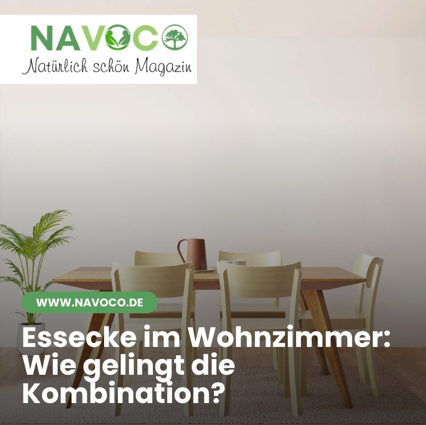 Essecke im Wohnzimmer: Wie gelingt die Kombination?