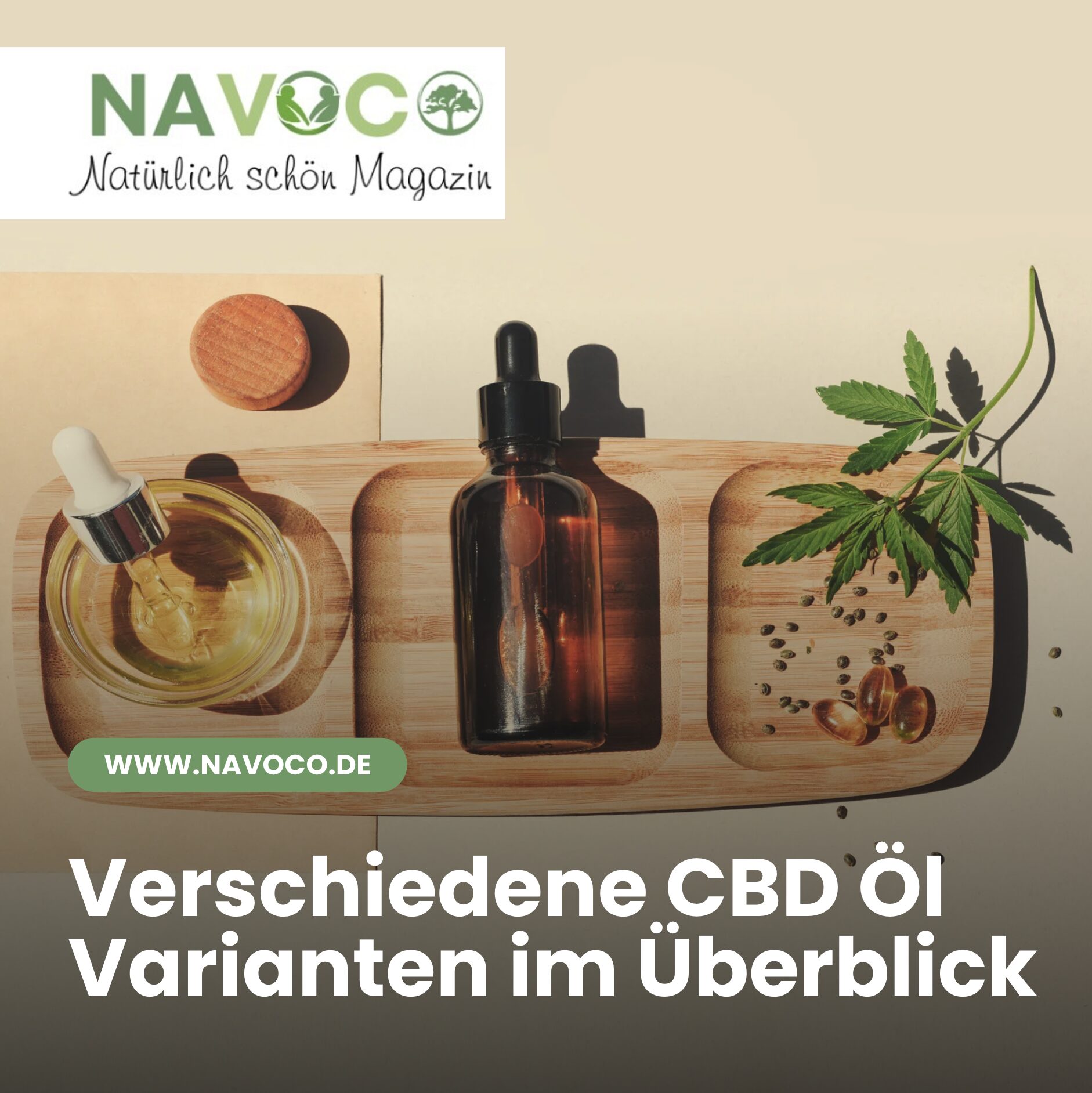 Verschiedene CBD Öl Varianten im Überblick