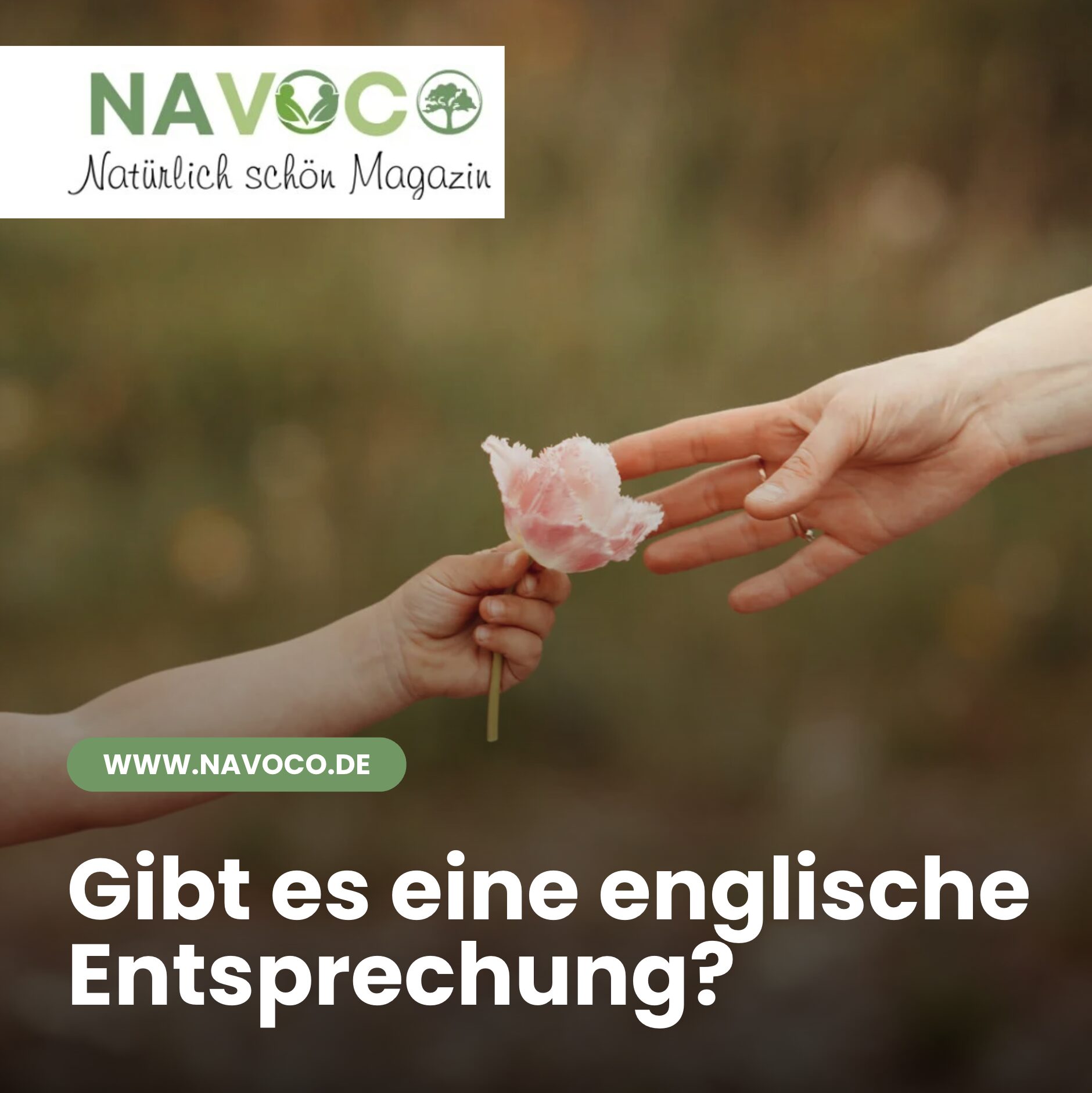 Gibt es eine englische Entsprechung? Gibt es eine englische Entsprechung?