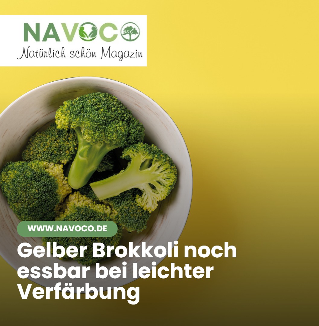 Gelber Brokkoli noch essbar bei leichter Verfärbung Gelber Brokkoli noch essbar bei leichter Verfärbung