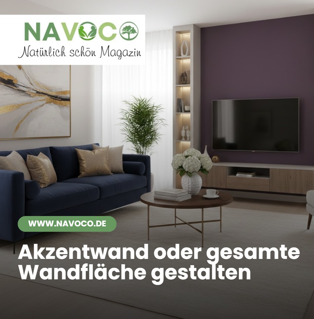 Wand Lila streichen Ideen Akzentwand oder gesamte Wandfläche gestalten Wand Lila streichen Ideen Akzentwand oder gesamte Wandfläche gestalten