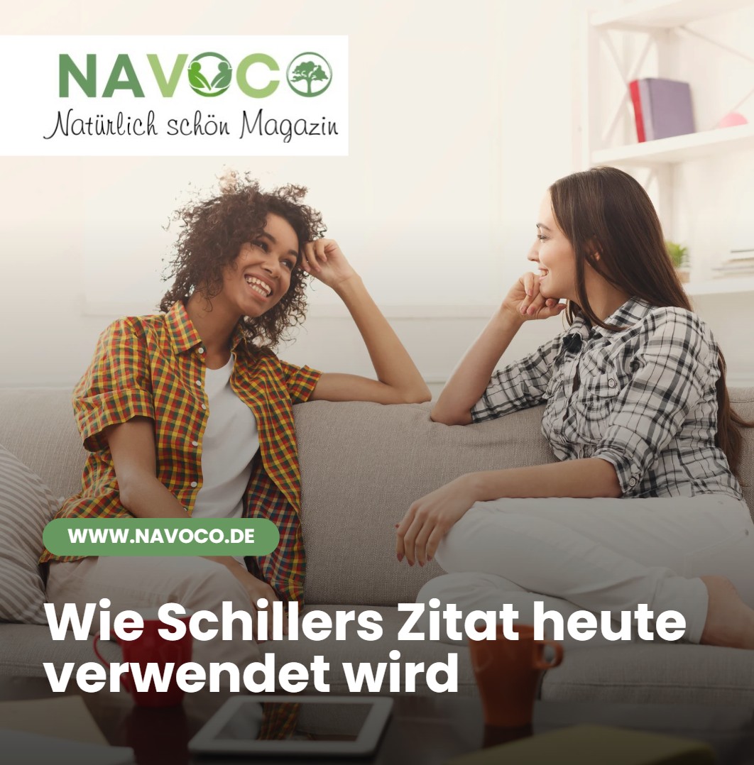 Wie Schillers Zitat heute verwendet wird Wie Schillers Zitat heute verwendet wird