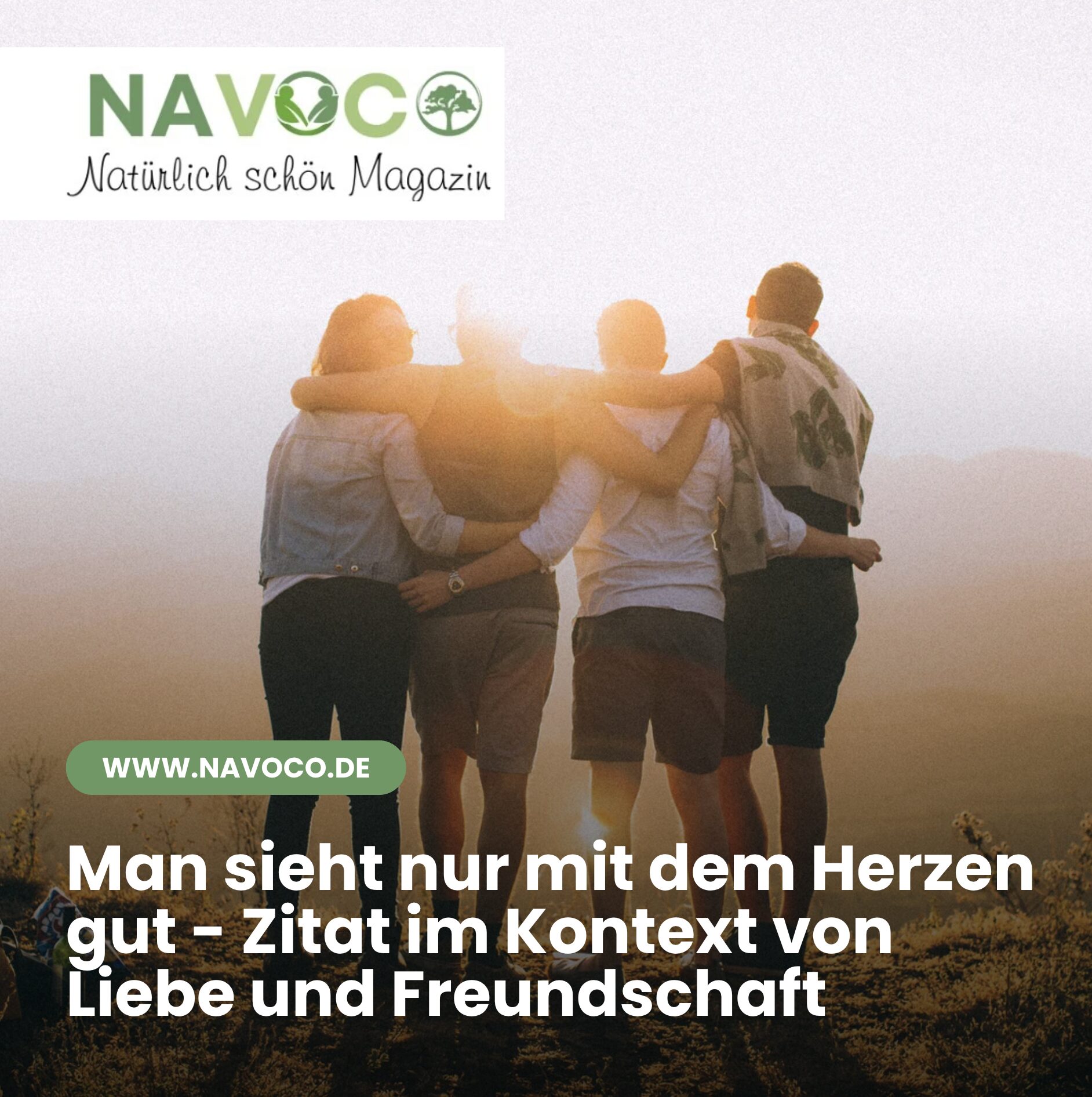 Man sieht nur mit dem Herzen gut - Zitat im Kontext von Liebe und Freundschaft Man sieht nur mit dem Herzen gut - Zitat im Kontext von Liebe und Freundschaft