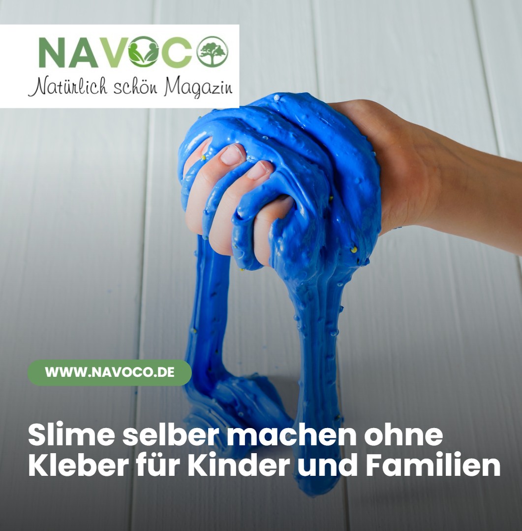Slime selber machen ohne Kleber für Kinder und Familien Slime selber machen ohne Kleber für Kinder und Familien