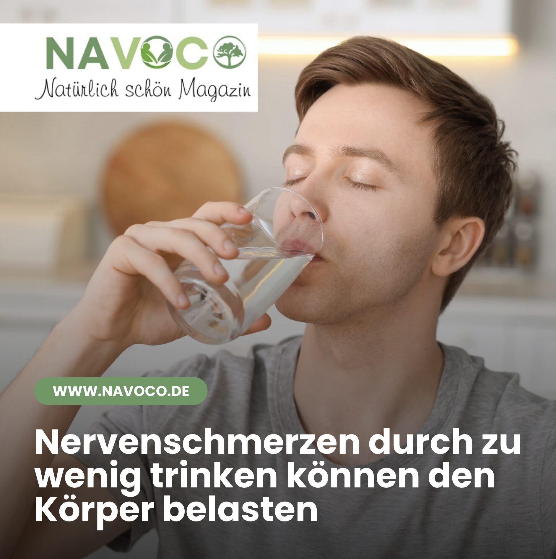 Nervenschmerzen durch zu wenig trinken können den gesamten Körper belasten Nervenschmerzen durch zu wenig trinken können den gesamten Körper belasten
