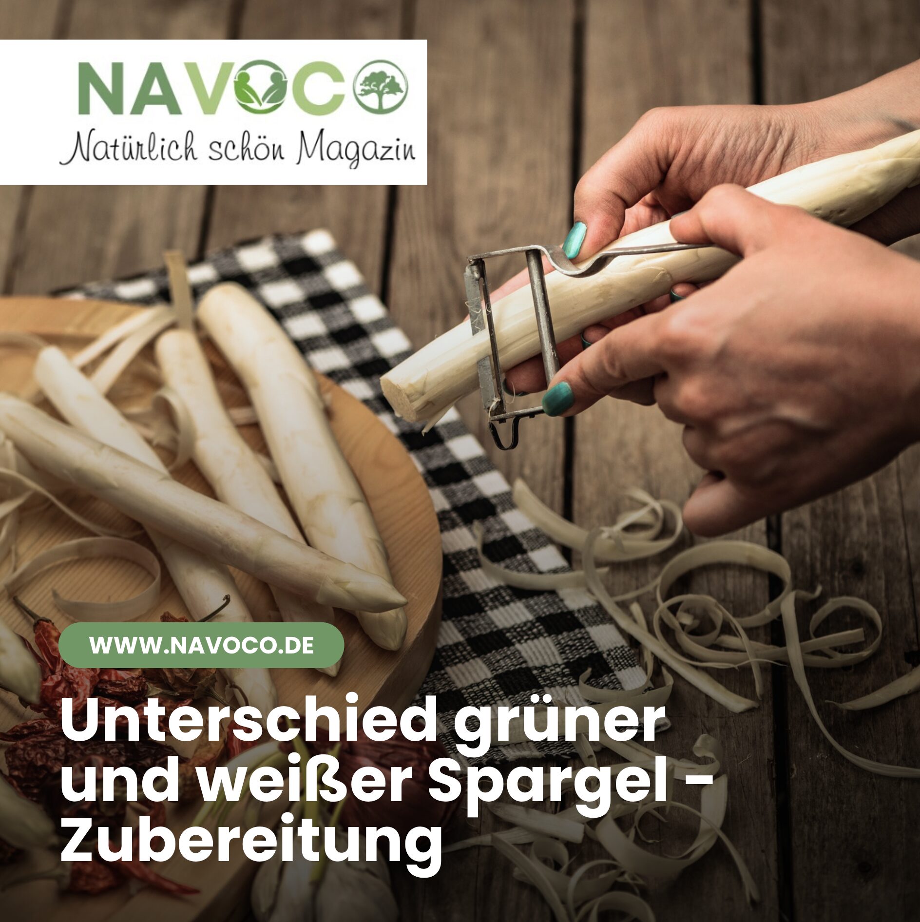 Unterschied grüner und weißer Spargel - Zubereitung Unterschied grüner und weißer Spargel - Zubereitung