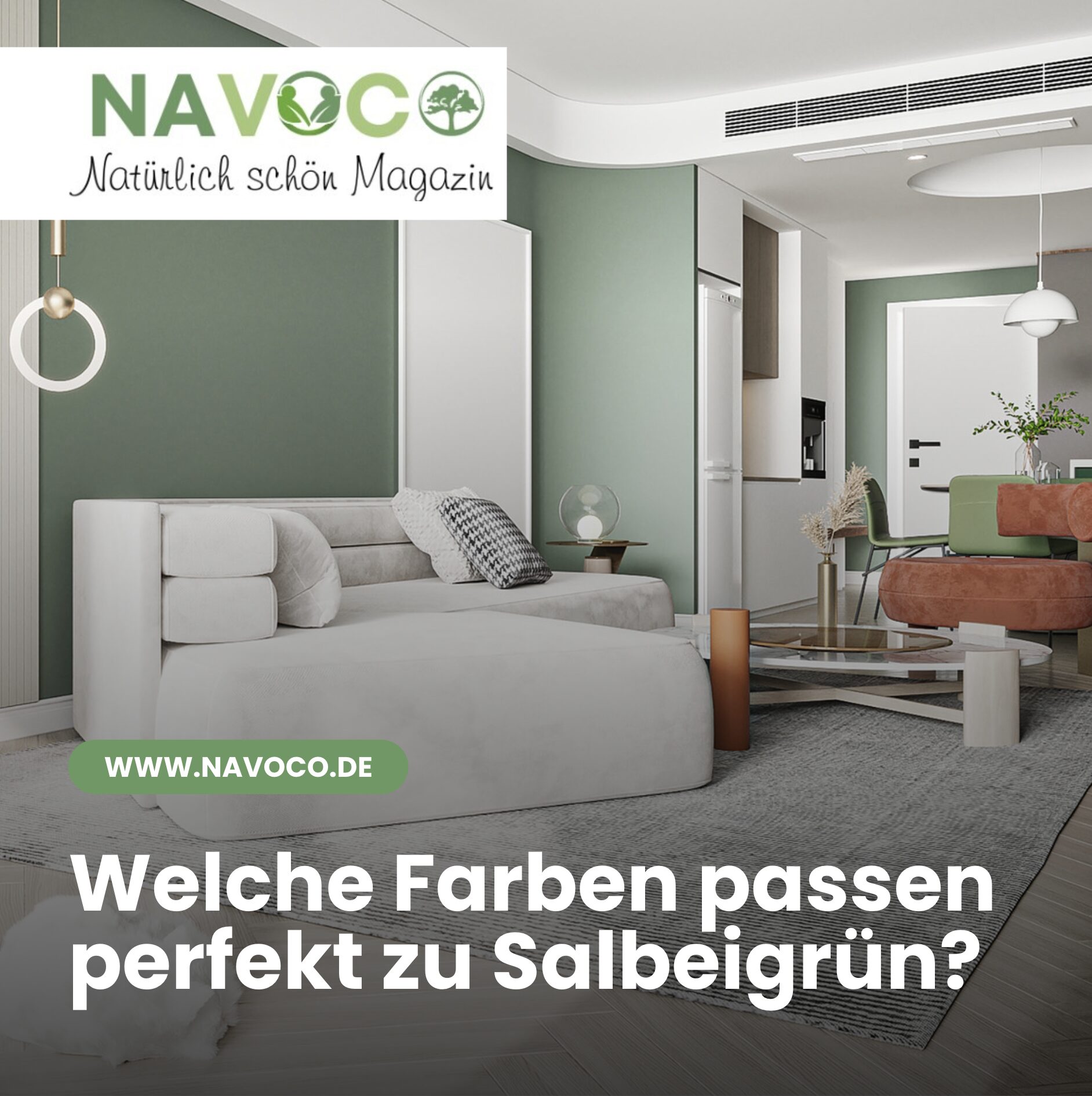 Welche Farben passen perfekt zu Salbeigrün? Welche Farben passen perfekt zu Salbeigrün?